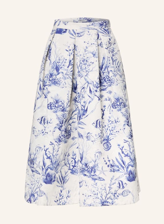 LUNATICA MILANO Jacquard-Rock WEISS / DUNKELBLAU / BLAU