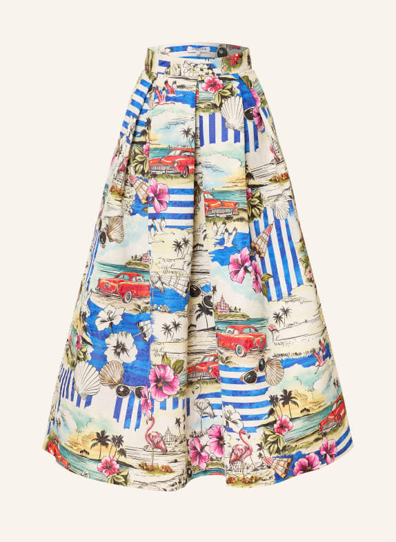 LUNATICA MILANO Jacquard-Rock WEISS / ROT / BLAU