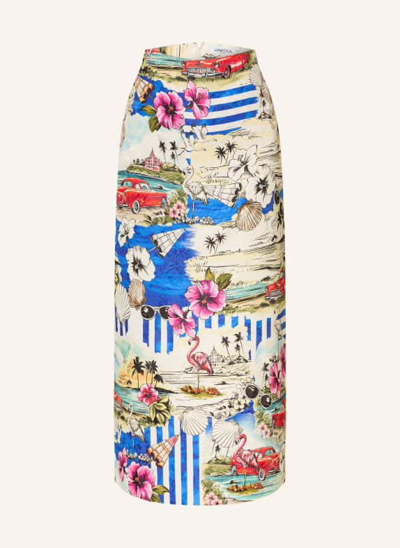 LUNATICA MILANO Jacquard-Rock CUBA CREME / ROT / BLAU