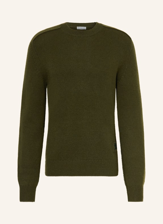 BURBERRY Cashmere-Pullover CLIFFORD GRÜN