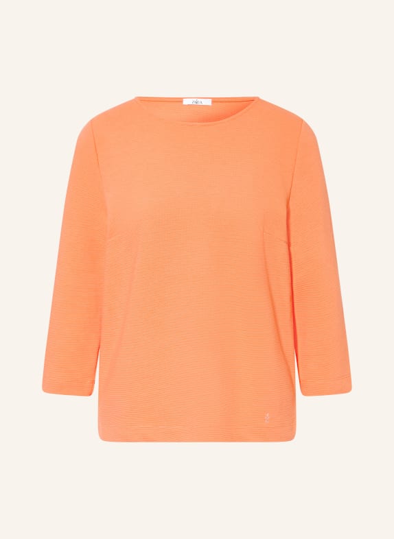 ZAÍDA Shirt mit 3/4-Arm HELLORANGE