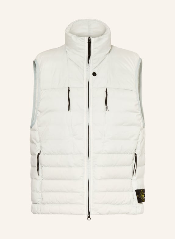 STONE ISLAND Daunenweste HELLBLAU