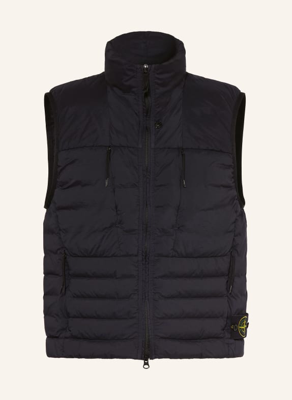 STONE ISLAND down vest DARK BLUE