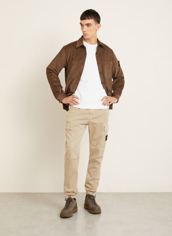 STONE ISLAND sweat-shirt BLANC