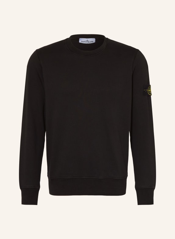 STONE ISLAND Sweatshirt SCHWARZ