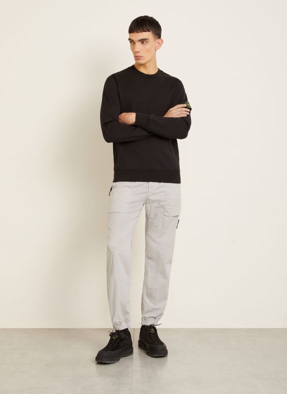 STONE ISLAND Sweatshirt SCHWARZ