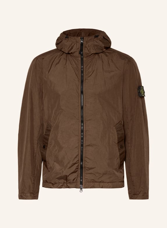 STONE ISLAND jacket DARK BROWN