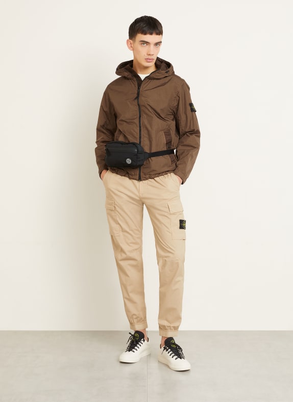 STONE ISLAND jas MARRON FONCÉ