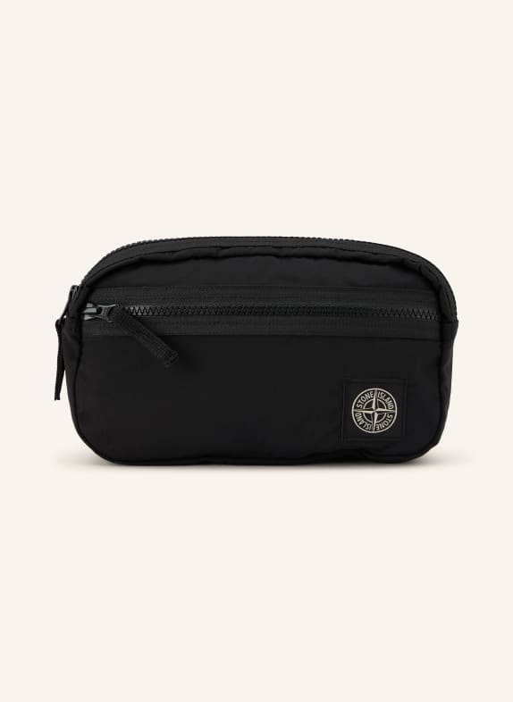STONE ISLAND fanny pack BLACK