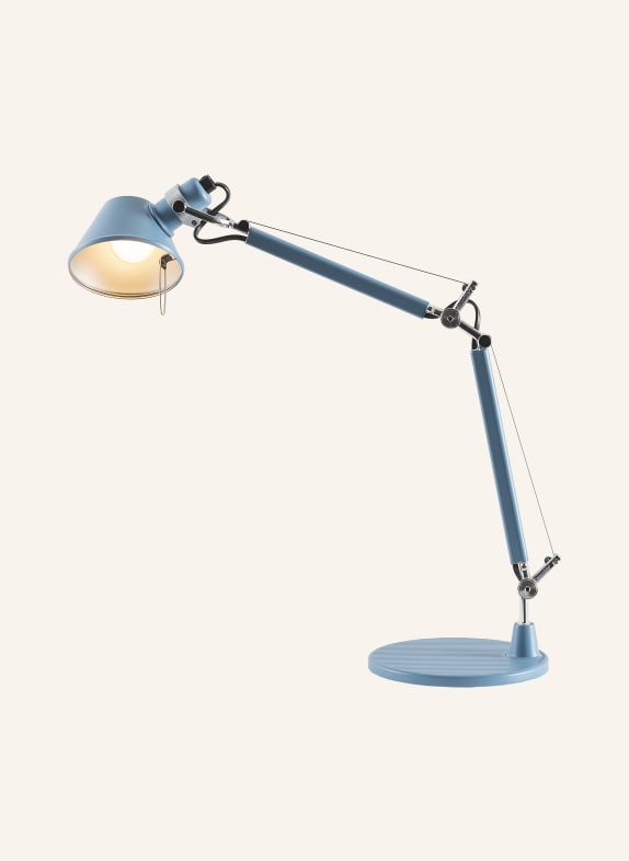 Artemide Tischleuchte TOLOMEO MICRO HELLBLAU