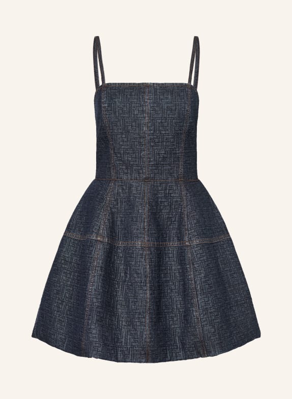 FENDI Sukienka w stylu jeansowym NIEBIESKI