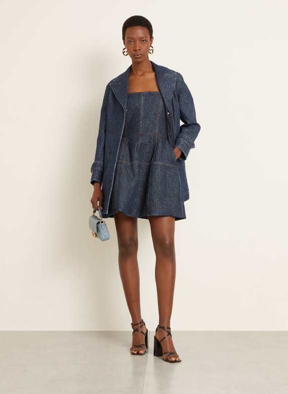 FENDI Denim-look dress BLUE