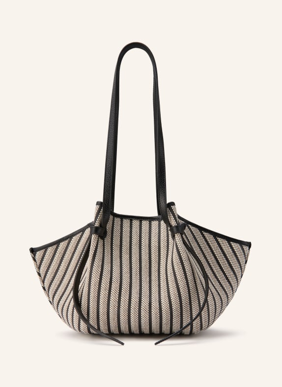 YUZEFI Taška přes rameno MOCHI ČERNÁ / KRÉMOVÁ / BÍLÁ