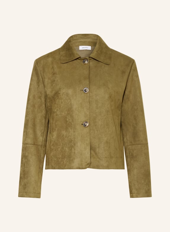 darling harbour Kurtka z klapami w stylu skórzanym OLIVE