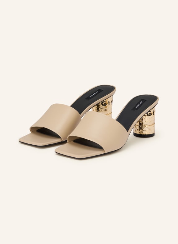 GIVENCHY mules BEIGE / GOLD