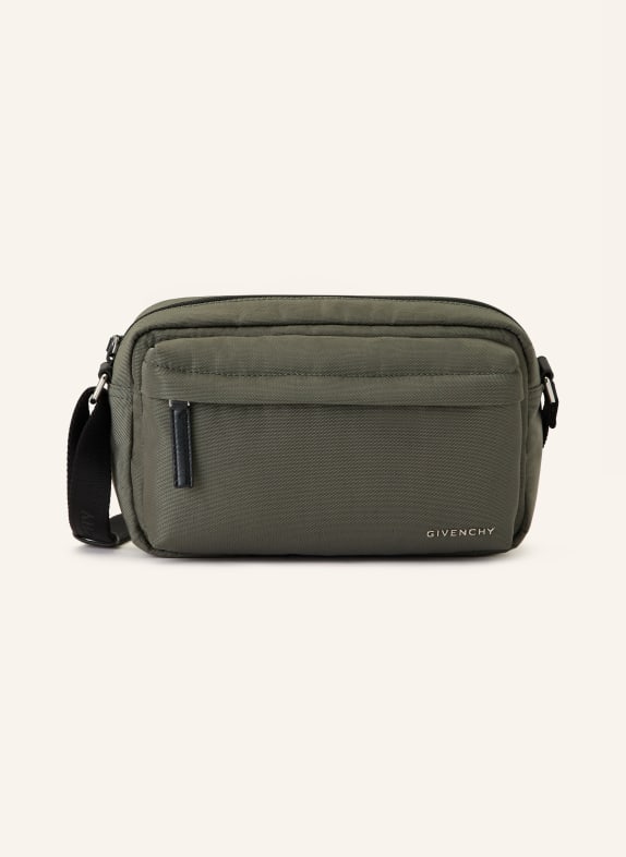 GIVENCHY ESSENTIAL shoulder bag OLIVE / SILVER