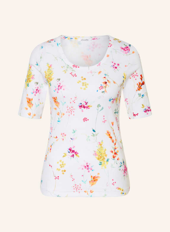 efixelle T-Shirt CREME / ORANGE / HELLBLAU