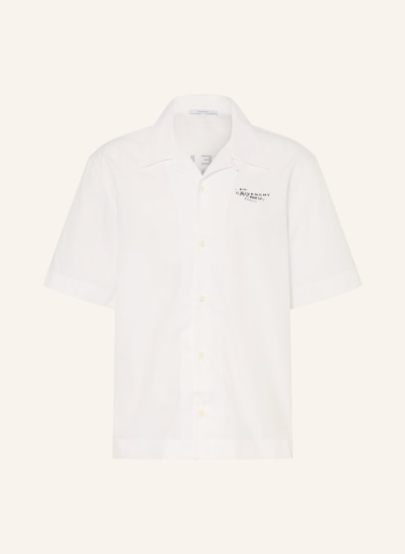 GIVENCHY Resort shirt, regular fit WHITE / BLACK