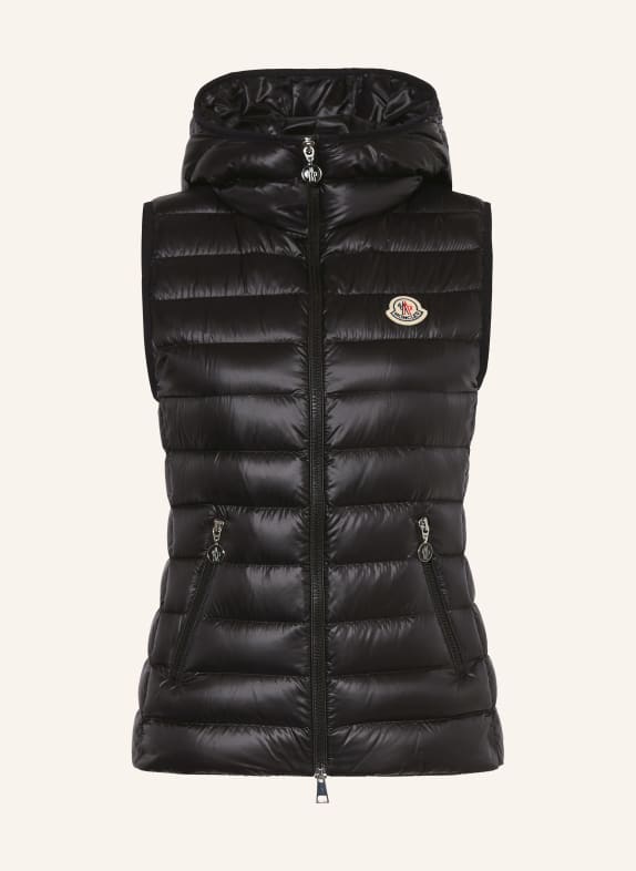 MONCLER Daunenweste GLYGOSSE SCHWARZ