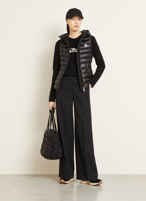 MONCLER Daunenweste GLYGOSSE SCHWARZ