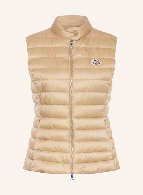 MONCLER Daunenweste IGENS CAMEL