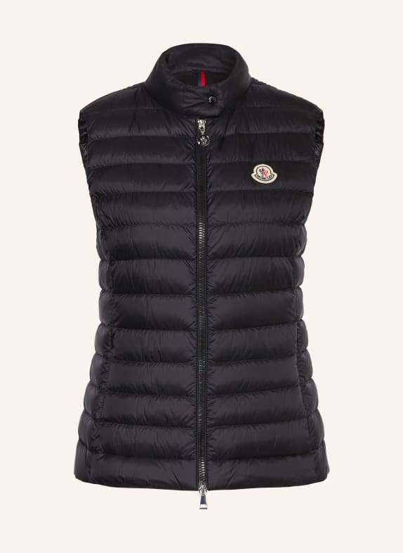 MONCLER Daunenweste IGENS SCHWARZ
