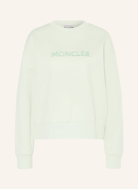 MONCLER mikina SVĚTLE ZELENÁ