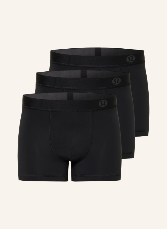 lululemon 3er-Pack Boxershorts AIM SCHWARZ