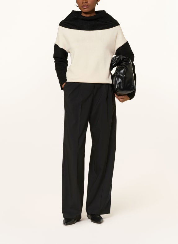 Phase Eight Rollkragenpullover DARA CREME / SCHWARZ