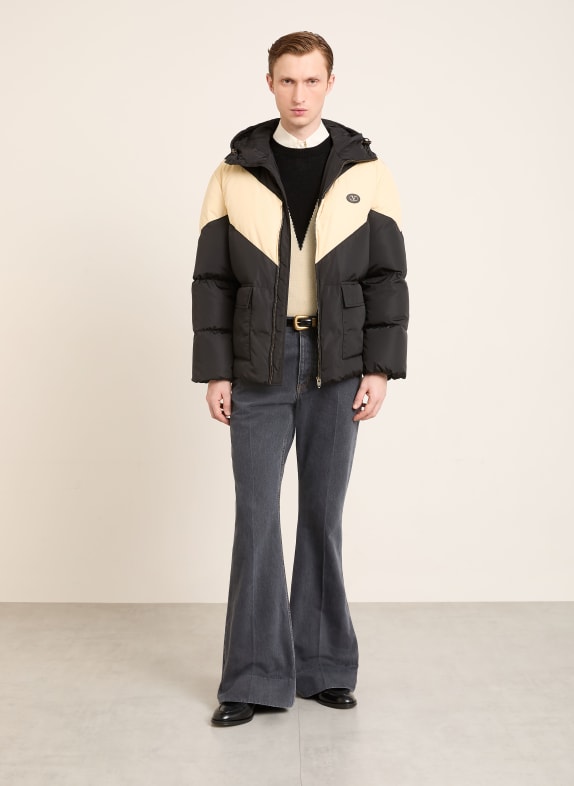 VALENTINO Pullover SCHWARZ / CREME