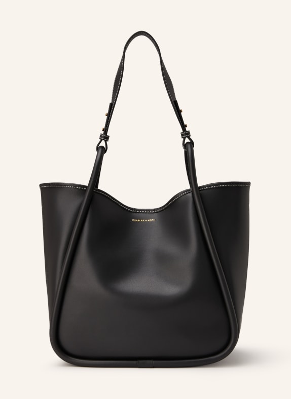 CHARLES & KEITH  Shopper LAYLA mit Pouch SCHWARZ