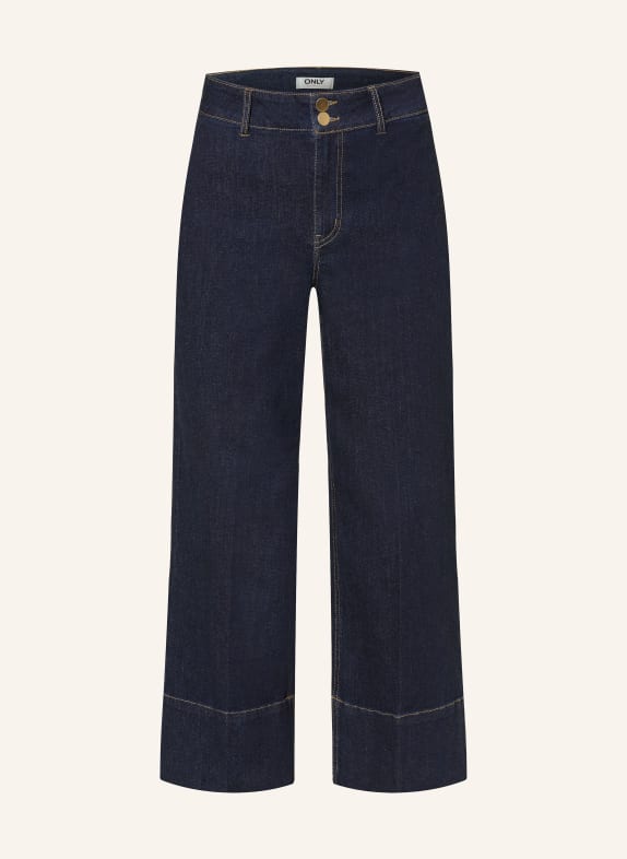 ONLY Cropped jeans DARK BLUE DENIM