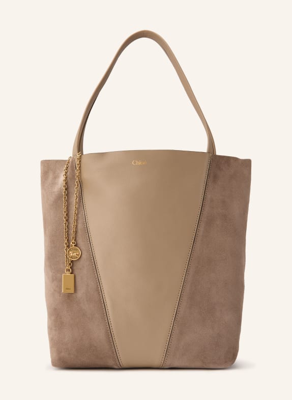 Chloé SPIN shoulder bag BOYISH BROWN
