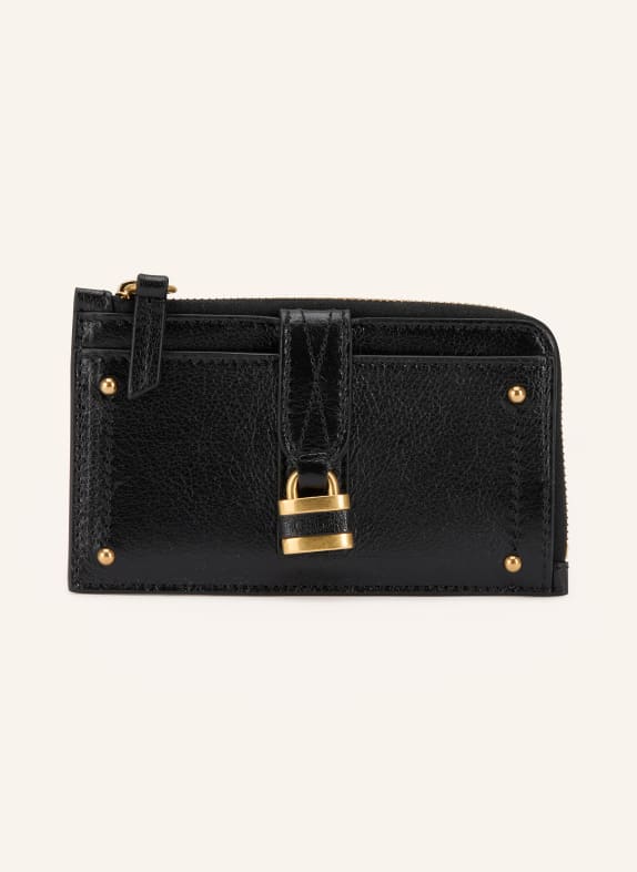 Chloé PADDINGTON card holder BLACK