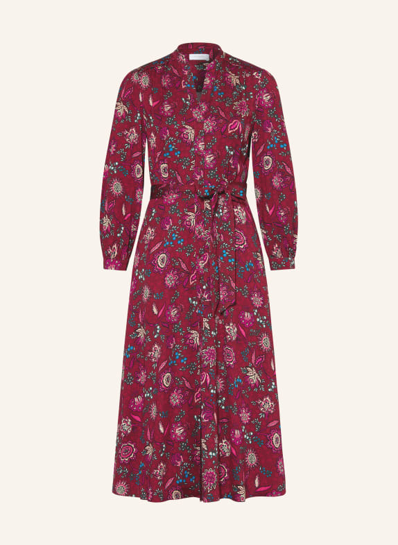 HOBBS SOFIA dress RED / PINK / DARK GREEN