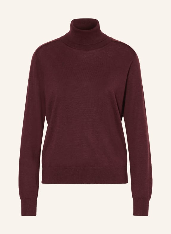 REISS Rollkragenpullover WENDY DUNKELROT