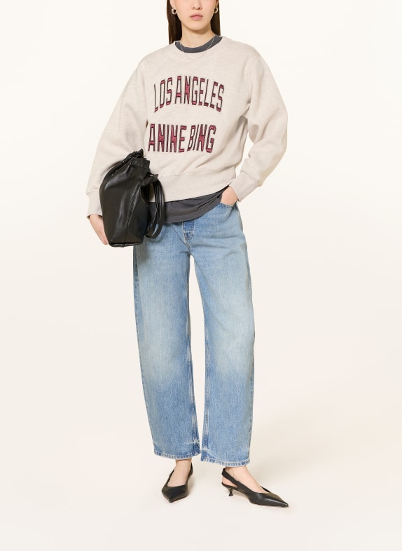 ANINE BING Barrel jeans FRITZ BALTIC BLUE WASHED BLUE