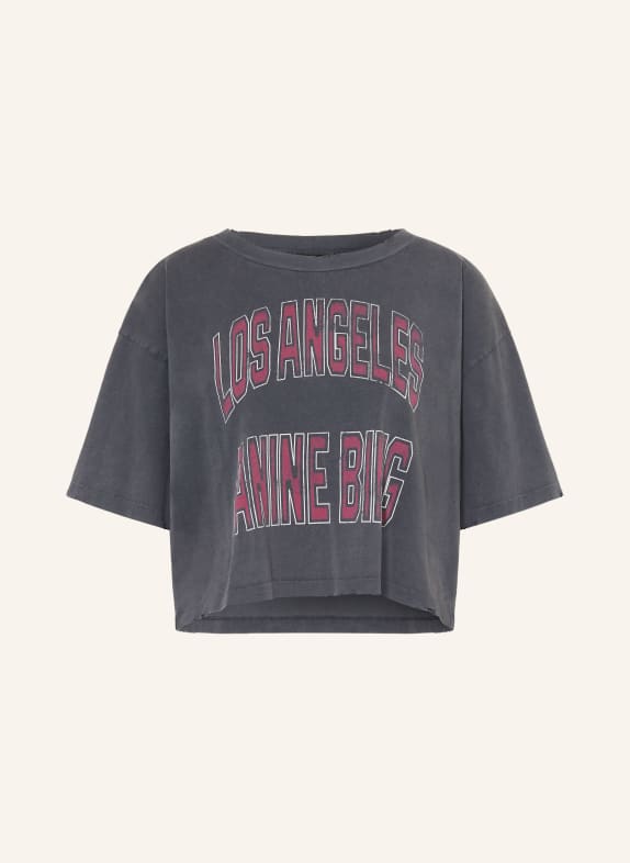 ANINE BING T-Shirt JOHNNY DUNKELGRAU