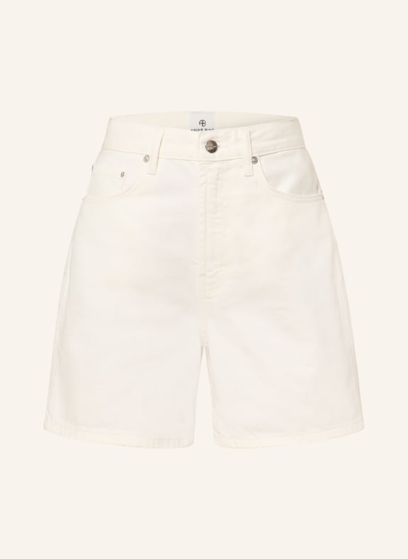 ANINE BING KAT denim shorts ECRU ECRU