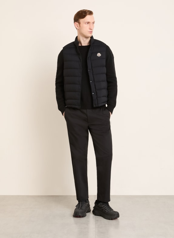 MONCLER Daunenweste BARTHE SCHWARZ