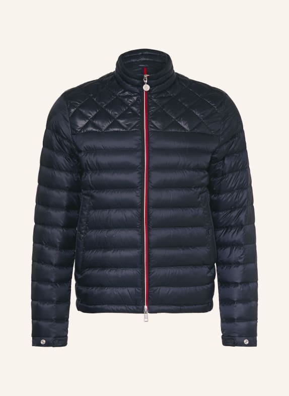 MONCLER Kurtka pikowana BENAMOU GRANATOWY