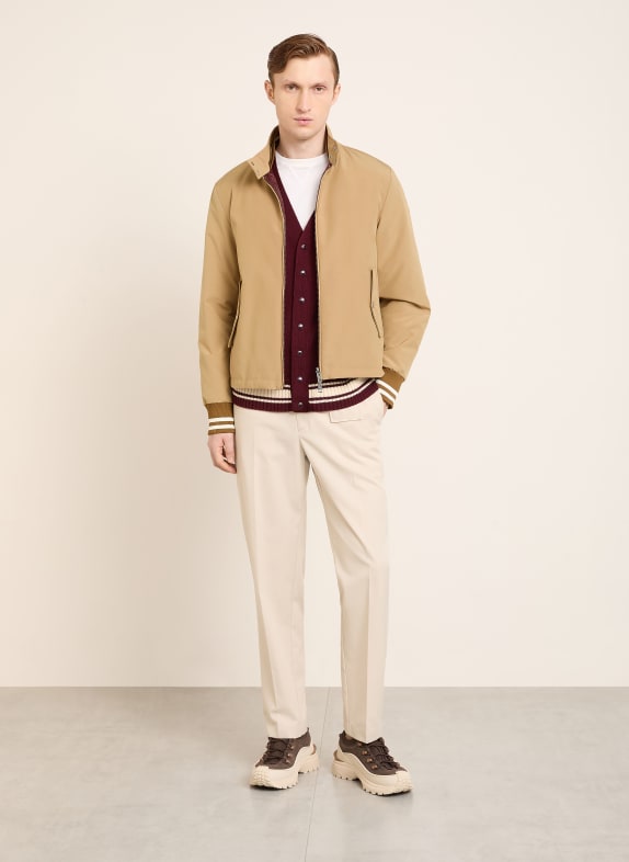 MONCLER Omkeerbaar donsjack PRIEURE BEIGE
