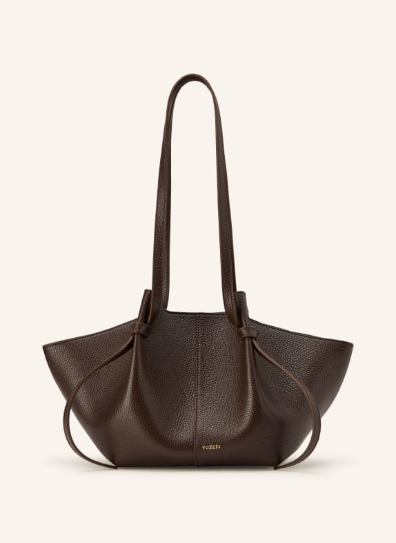 YUZEFI Torba na ramię MOCHI CIEMNOBRĄZOWY
