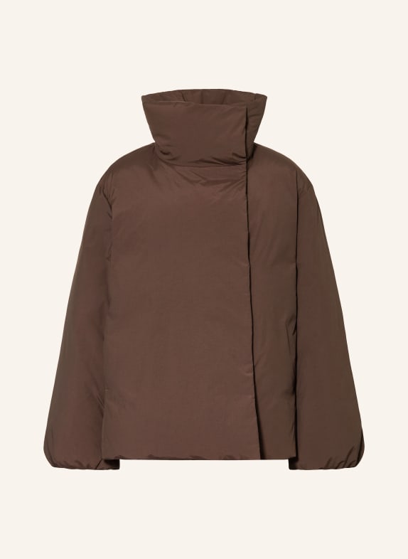 ARKET KENDICE down jacket DARK BROWN