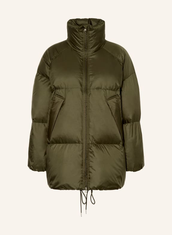 ARKET Kurtka puchowa KYLA OLIWKOWY