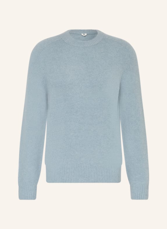 ARKET SEBALDUS sweater with alpaca BLUE GRAY
