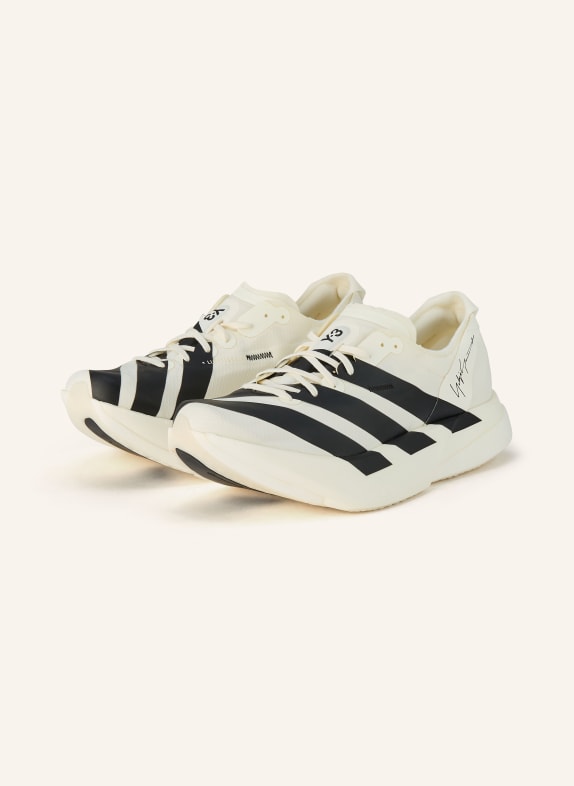 Y-3 Laufschuhe Y-3 ADIOS PRO 4 CREME / SCHWARZ