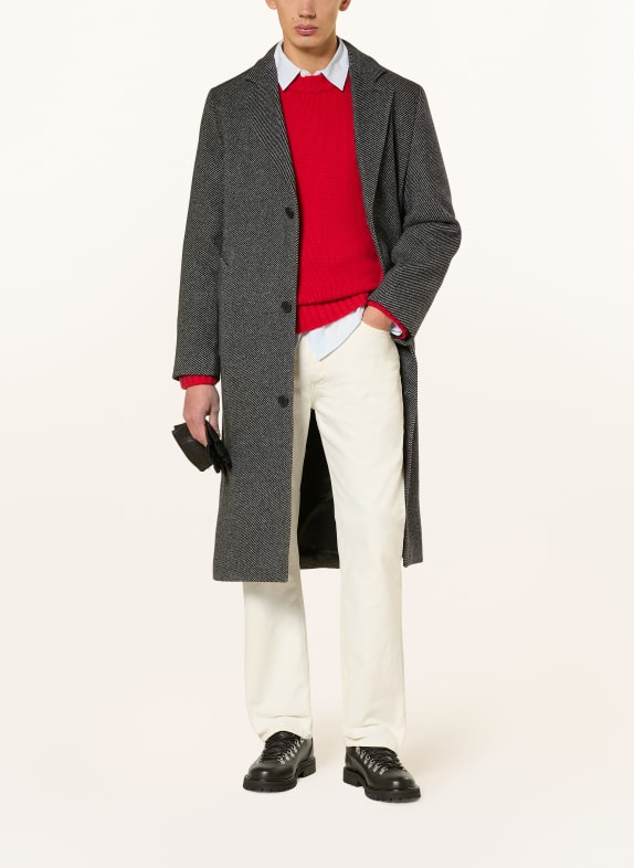 COS coat DARK GRAY / BLACK