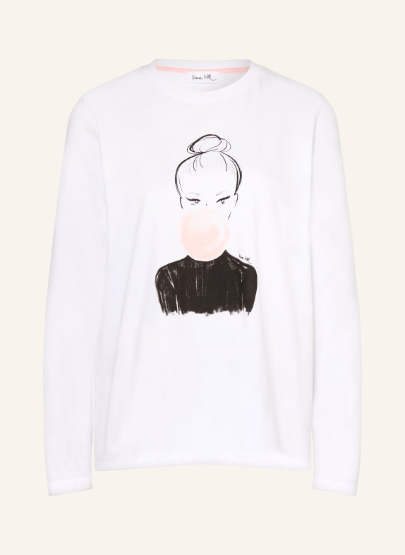 kera till Long-sleeved BULLE WHITE