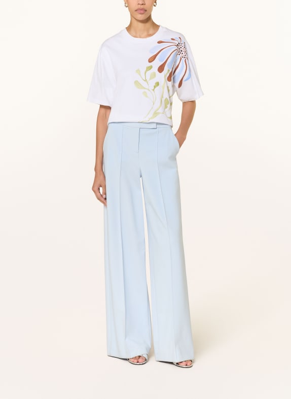 DOROTHEE SCHUMACHER T-shirt DAYDREAM FLOWER CRÈME / BRUIN / LICHTBLAUW